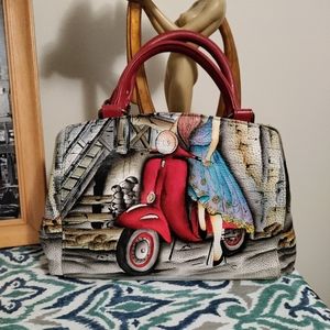 Retro Scooter-girl bag